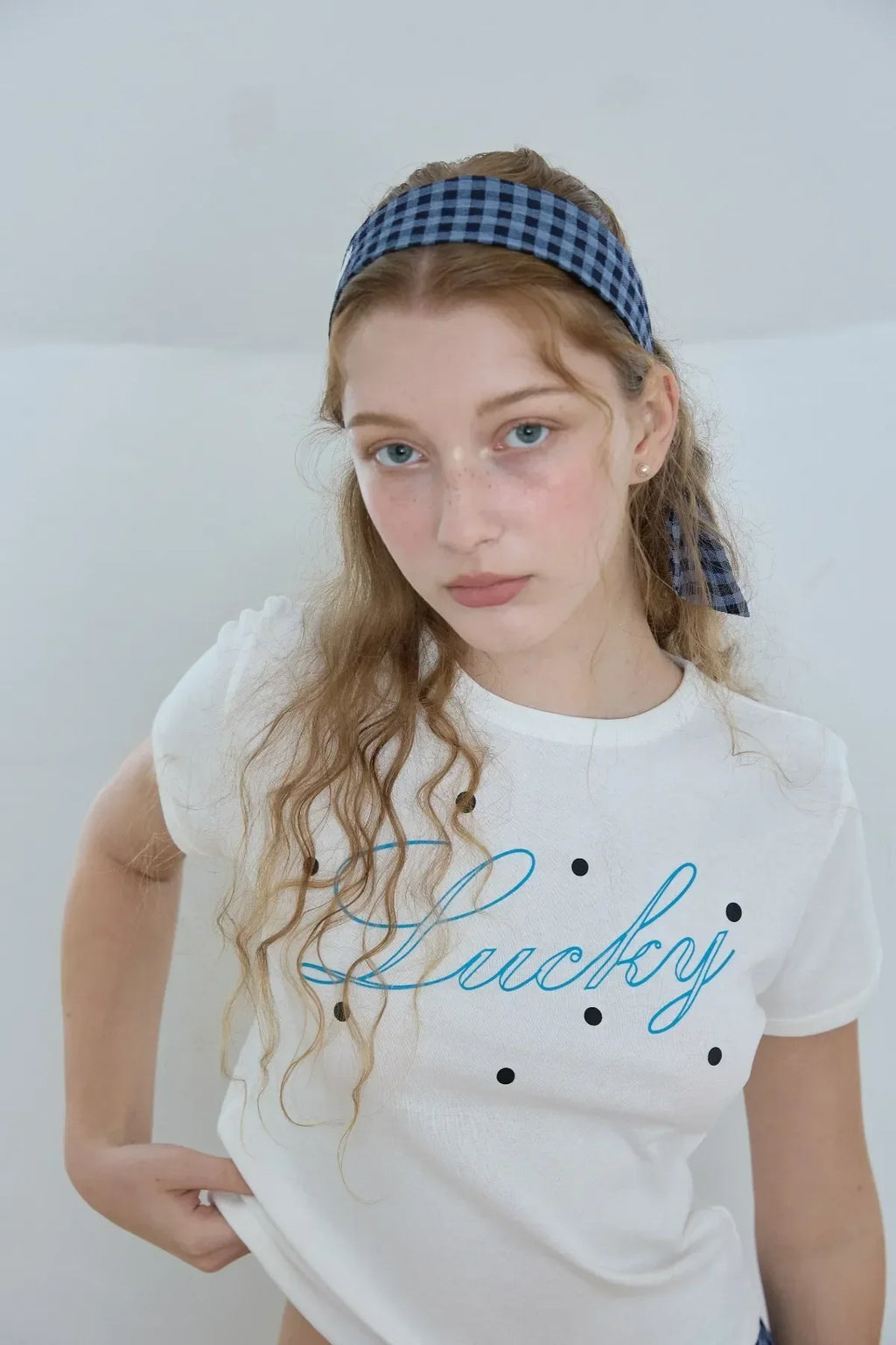 The "Off-Duty" Gingham Bandeau & Midi Skirt Set