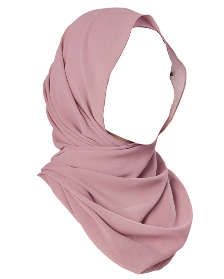 Premium Textured Georgette Chiffon Hijab (Non-Slip Everyday Scarf)